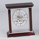 WOOD SKELETON CLOCK
