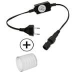 SET 1x Stromadapter + 1x Endkappe f�r...
