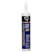 Dap 08771 Clear Silicone Plus Premium Silicone Rubber Sealant 10.1-Ounce