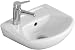 Produkt-Bild: Villeroy & Boch Handwaschbecken OMNIAclassic mit &Uuml;berlauf mit Hahnloch 36x30cm wei&szlig; alpin mit Cerami