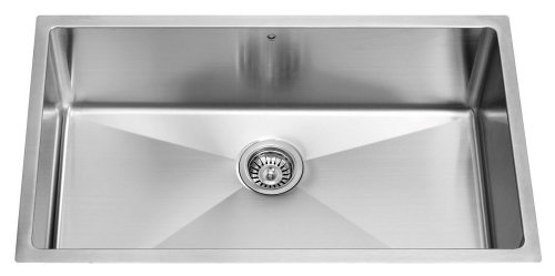 Vigo Industries VGR3219CK1 Undermount Grid Strainer Kitchen Sink, Steel