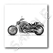 Iron on Heat Transfer Picturing Picturing Harley-Davidson Motorcycle