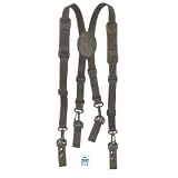 HWC Nylon Police, Fire Adjustable Duty Belt SUSPENDERS