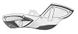 Can Am Spyder Rt Touring Chrome Foot Peg Support Castings 219400268 Roadster