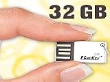 Produkt-Bild: PConKey Super-Slim USB-Speicherstick "wEe Pico" mit 32GB, wasserdicht