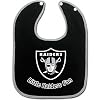 Oakland Raiders Two-Toned Snap Baby Bib