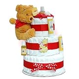 Lil Winnie the Pooh 3 Tier Diaper Cake