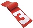 Table Scorers - Pack - Red Replacement numbers - Gym Equipment
