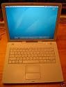 Used iBook G4/1.2 GHz, 512 MB of RAM, 60 GB internal drive, internal ComboDrive, internal 56k modem, Airport Extreme installed, 12" display, OS CD is not included, OS 10.4 installed
