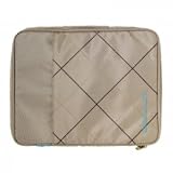 Golla Sleeve pour ordinateur portable Grid 15,4" Nylon Beige Motifs : Noirpar Golla