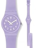 Swatch Women's Originals LV114C Purple Resin Swiss Quartz Watch with Purple Dial