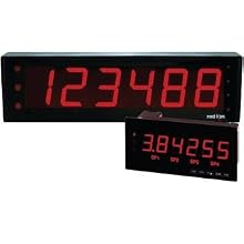 Red Lion LPAX Large LED Segment Display for Analog MPAX Modules, 5 Digits, 1.5" Character Size, 85-250 VAC, 50/60 Hz