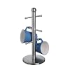 Kitchen Craft Deluxe Stainless Steel Six Hook Mug Tree