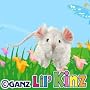 Lil'Kinz Mini Plush Stuffed Animal White Mouse