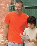 Jerzees Mens 50/50 Heavyweight Blend Pocket T-Shirt. 29P