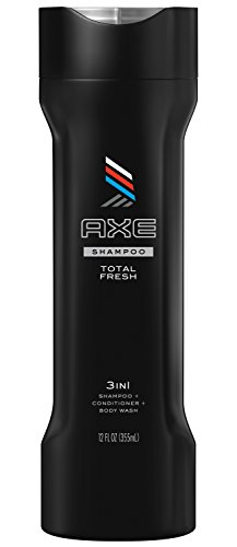 AXE 3 in 1 Shampoo, Conditioner and Body Wash, Total Fresh 12 oz