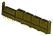 MOLEX 46114-2121 BACKPLANE CONN, RCPT HEADER, 2PWR/12SIG (100 pieces)