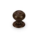 1-1/4 Diameter Hollow Steel Rope Knob with Backplate.