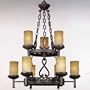 Quoizel Imperial Bronze La Parra Chandeliers Entrance / Foyer