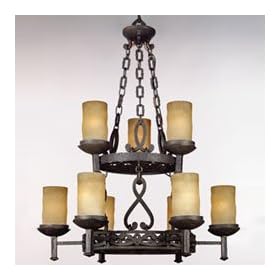 Quoizel Imperial Bronze La Parra Chandeliers Entrance / Foyer