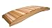 12' Western Red Cedar Wood Garden Bridge
