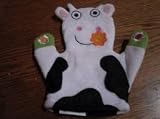 Tiny Tillia Cow Bath Mitt