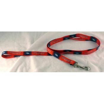 Denver Broncos 6 Feet Long NFL Dog Leash (Quantity of 1)