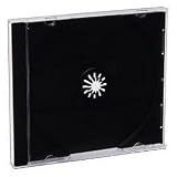 Verbatim 94867 CD and DVD Jewel Storage Cases, Black, 200-Pack