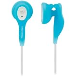 Panasonic RP-HV21 Portable EarDrops Earbud Headphones (Blue)