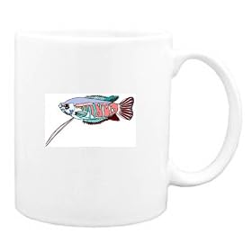 Mug with aquatic, fish, animal by Shopzeus