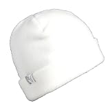 Original Turtle Fur - The Hat, Fleece Cuffed Hat, White ~ TurtleFur