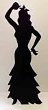 Flamenco Dancer (Silhouette) - Silhouette Lifesize Cardboard Cutout / Standee / StandupIMAGE
