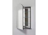 Robern 1/2" BEVELED ARCH DOOR CABINET - 23-1/4" W x 34" H - LEFT HAND - ELECTRIC W/NIGHT LIGHT MT24D6ABLL
