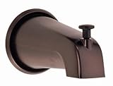 Danze D606425RB 8-Inch Wall Mount Tub Spout with Diverter, Oil Rubbed Bronze [並行輸入品]