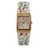 Kahuna Ladies Cream Cut Out Pattern Design Strap Watch