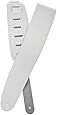 Planet Waves Basic Classic Leather Guitar Strap, White