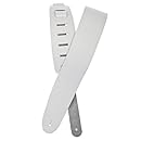 Planet Waves Basic Classic Leather Guitar Strap, White