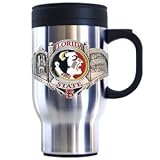 Florida State Seminoles Stainless Steel 18 oz Travel Beverage Mug - NCAA College Athletics Fan Shop Sports Team Merchandise