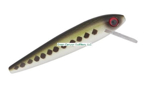 Rebel F49-478V Slick Value Minnow, 1 5/8-Inch 5/64-Ounce, Bass