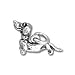   - Dachshund Dog Sterling Silver Charm