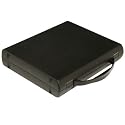 Print File Archival Workbox, 3 Ring Binder Box with a Carry Handle, 2-1/2" Deep, 1.5" D-ring, Black