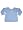 Mulberribush - Girls Long Sleeved Tee, Blue (Size 4)