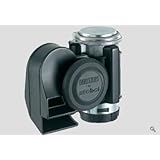 SUPER LOUD Stebel Nautilus Compact Twin Air Horn; Universal for Cars, Trucks, Boats, ATVS, Motorcycles and Scooters