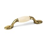 Review Laurey  / Laurey 76mm Pull - Almond-Antique Brass