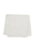 IMAGE OF Natural Undyed Ribbed Bath Towel