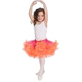 Little Adventures Tutu - Fuchsia/ Orange