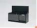 Waterloo WI-1511BK 41 11-drawer Chest Black 115 Lbs