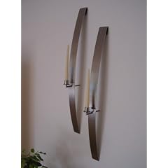 Kerzenhalter aus Edelstahl 80cm
