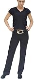 Body Up Women's Keep It Together Silver Buckle Pant