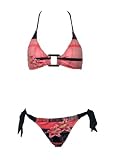 Surfside Fantasy Coral Triangle Tieside Bikini S